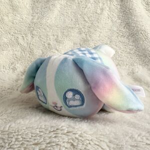 Aphmau MeeMeows Spring Limited Plush Pastel Blue Bandana Bunny Cat 6" Easter
